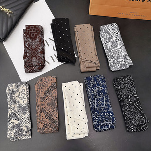 2米细窄长条丝巾腰带女装饰2026新款春季搭配飘带领巾系脖高级感