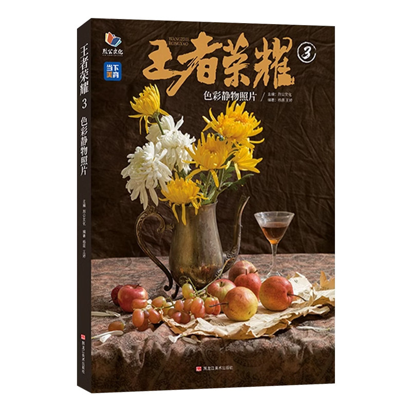 王者荣耀3色彩静物照片 2023烈公文化杨震色彩照片写生八开色彩临摹