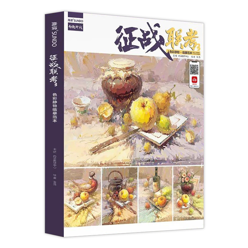 入门色彩单个组合色彩静物国美院色彩星呼吸教你画色彩高艺校联考色彩