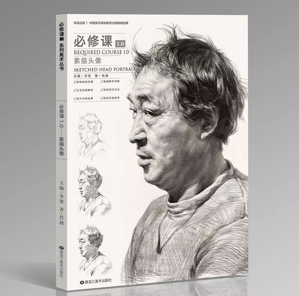 0素描头像 肖迪素描头像结构素描头像基础五官局部解析照片对画对临摹