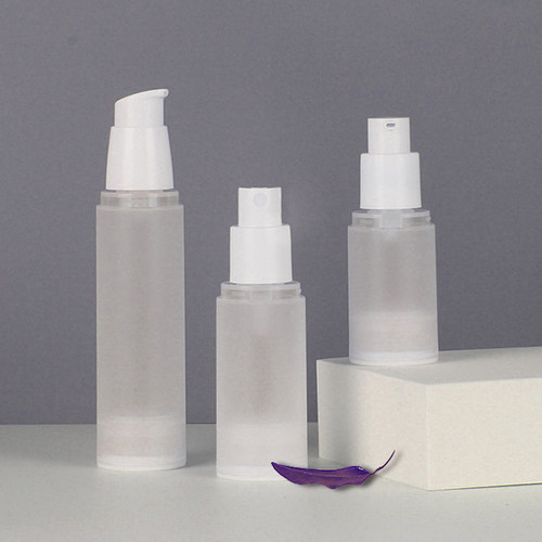 PP磨砂喷雾乳液瓶真空瓶分装瓶15ml20ml30ml50ml旅行美装化妆品