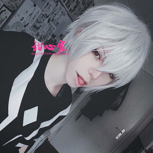 甜心家魔法禁书目录第三季 一方通行cos服装白色翻翘cosplay假发