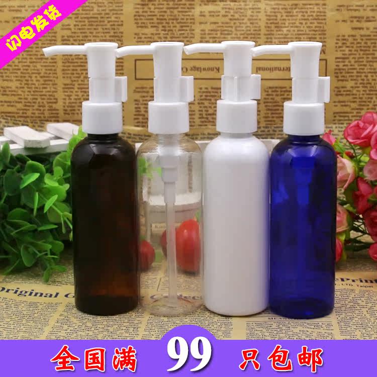 100ml Cleansing Oil Flat bottle Lotion Separate bottling shampoo empty bottle Oil pump Pressing Leak proof transparentin the Makeup/Perfume/Beauty tools , Other Beauty Tools , Makeup/Beauty Tools  category - from Buy2taobao.com to provide professional Taobao agent buy service