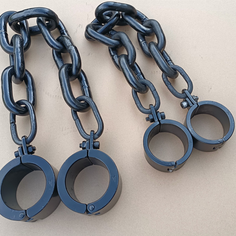 22斤影视道具脚镣重型犯人脚镣拍摄电影电视剧微电影的真实道具