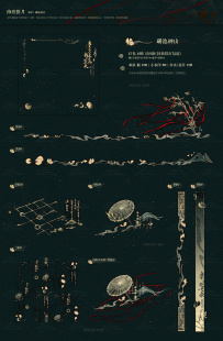 水印：瑶池神山（古风头像框/小水印/全屏/封条模糊条/海底捞月）