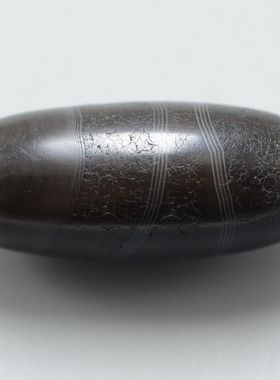 千年缠丝玛瑙珠藏传风化纹糖球勒子项饰古董吊坠蚕丝古珠精品放漏