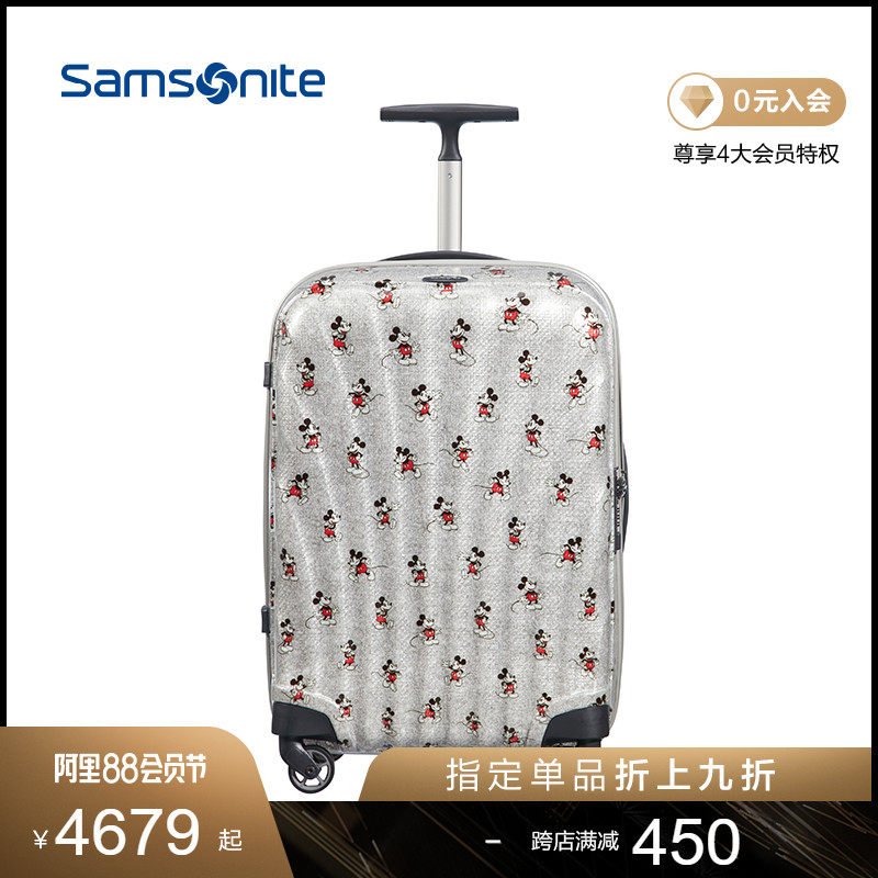 Samsonite/新秀丽贝壳旅行箱CURV拉杆箱迪士尼米奇20/25/28寸 15C|ruв категории Сумки, чемодан - от Buy2taobao.com для оказания профессиональной услуги покупки агента Taobao