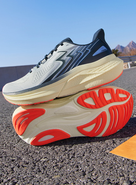 361Phoenix凤凰跑步鞋2025冬季新款稳定缓震跑鞋耐磨防滑运动鞋男