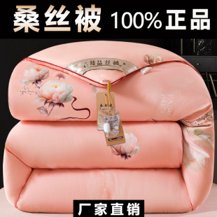 加厚蚕丝被子冬被正品桑丝棉被冬季保暖春秋冬天太空被芯双人被褥