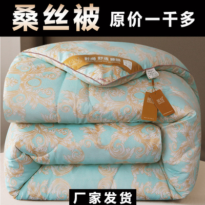 特价桑丝被子冬被加厚保暖丝棉被