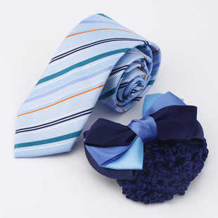 民生银行新款无标记领带 职业装无标记男士领带 银行通用无标领带