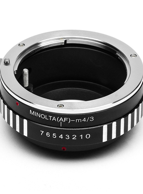 AF-M4/3 美能达AF MA镜头转M4/3转接环 G1/GH1/GF1/GF2/em1 em5