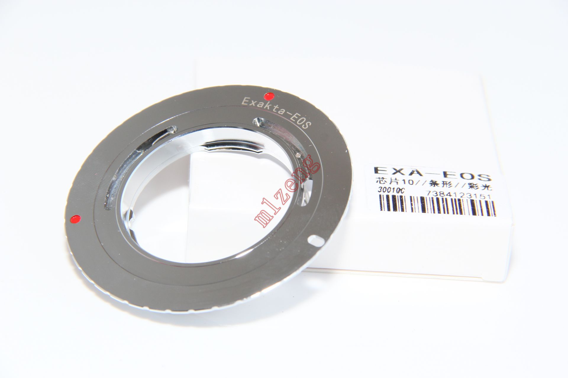 10代EXA-EOS转接环 爱克山泰EXAKTA EXA镜头转佳能1DX 6D 6D2 5D3