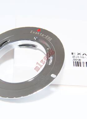 10代EXA-EOS转接环 爱克山泰EXAKTA EXA镜头转佳能1DX 6D 6D2 5D3