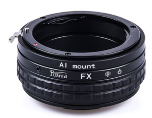 Nikon-FX调焦环尼康AI/AIS/D镜头转富士XT10/XT20/XT1/X-M1转接环