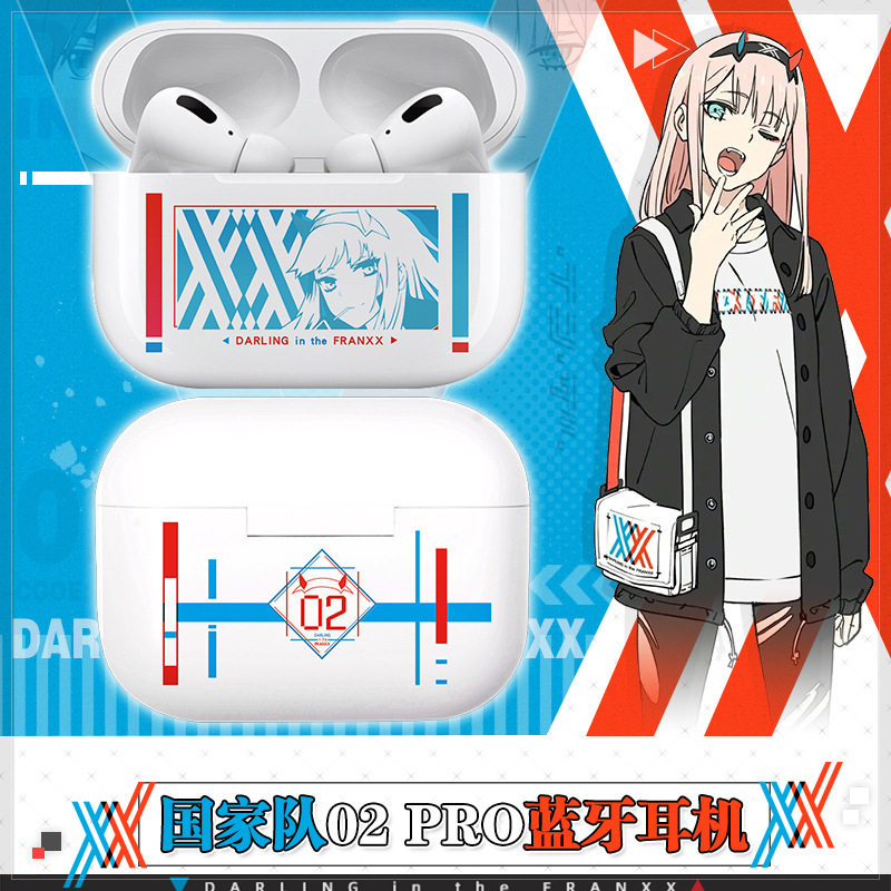 Darling国家队02动漫周边入耳式立体声蓝牙耳机二次元无线耳麦
