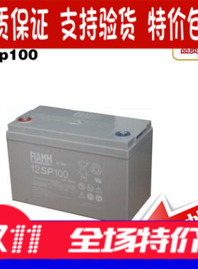 非凡蓄电池FIAMM 12SP100 意大利12v100ah特价包邮电源电瓶现货