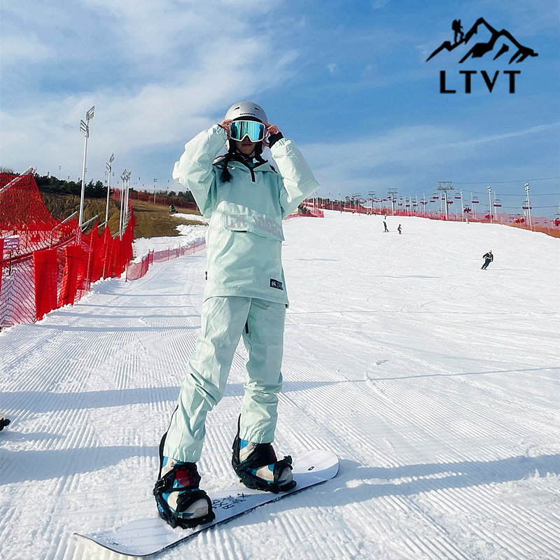 户外2024滑雪服冬季防风外套