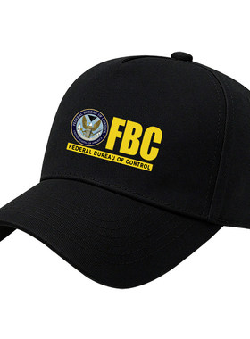 FBC联邦控制局超自然现象组织标志周边鸭舌帽男百搭棒球帽子防晒