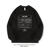 Hey jude嗨朱迪Beatles摇滚圆领卫衣宽松百搭披头士列侬怀旧秋冬