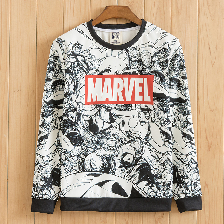 漫威卫衣毒液外套蜘蛛侠钢铁侠