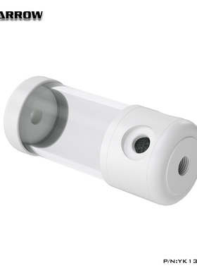 Barrow 圆柱体型 电脑分体水冷散热水箱 YK-50MM 多长度 黑白颜色