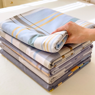 纯棉床单单件100全棉儿童卡通1.8m双人加厚1.5m学生宿舍单人被单