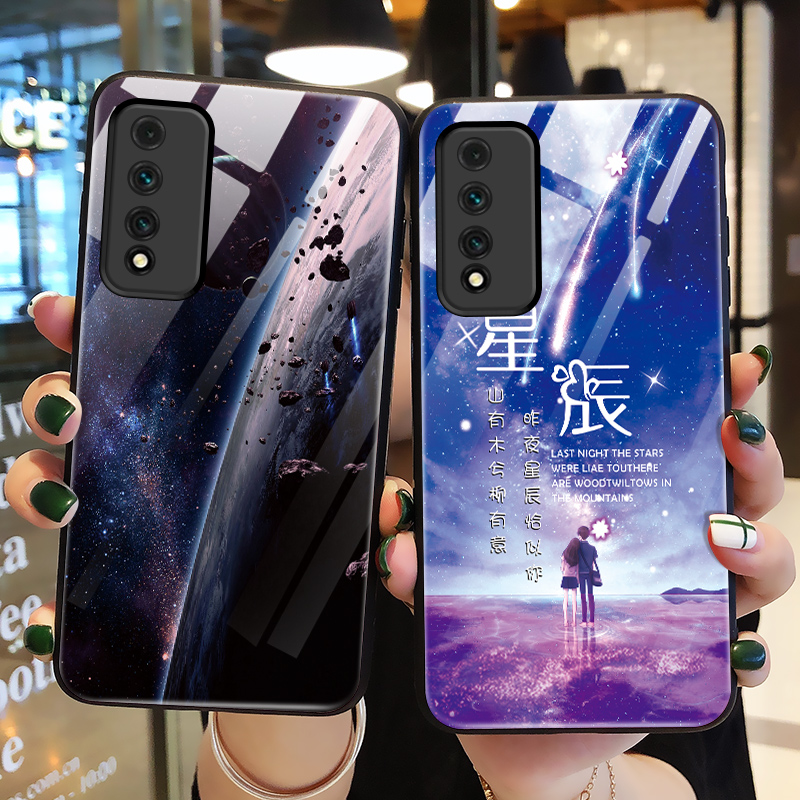 玻璃手感/四周全包边/送挂绳+全屏膜