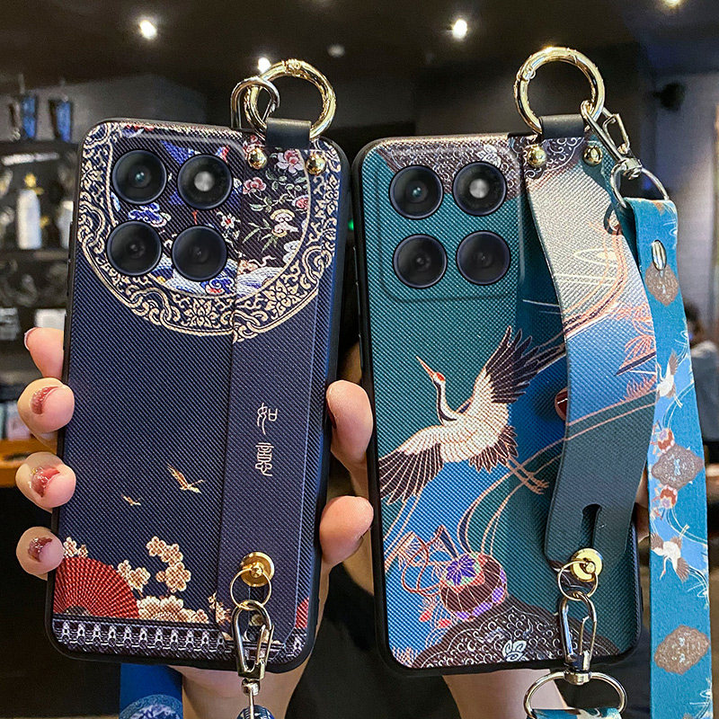 适用摩托罗拉x70air手机壳如意motox70aripro腕带保护硅胶套XT2601-1斜挎挂绳2603全包pro防摔联想moto女新款