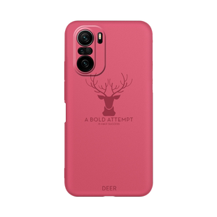 适用小米红米K40手机壳k40pro液态硅胶套k40游戏增强版全包镜头保护5g防摔K4o磨砂GAMING软壳男redmi女HM麋鹿