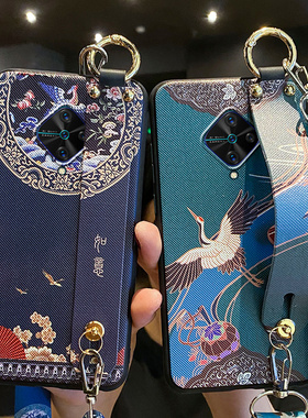适用于vivoy9s手机壳如意腕带vivo保护Y5S硅胶套Y3s全包y3防摔Y7S外壳V1913A挂绳viv0软壳V1934A女款V1945A男