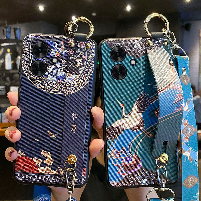 适用华为荣耀Play10a手机壳如意NLA一AN00腕带保护硅胶套honor斜挎挂绳piay全包防摔磨砂软NLAAN女新款可背带