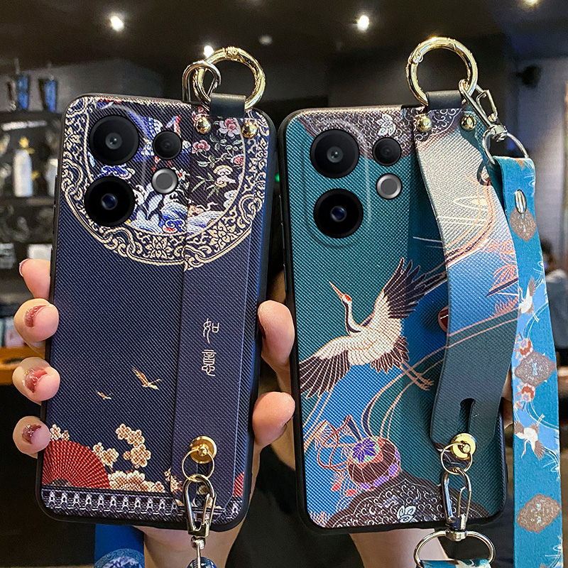 适用vivos30手机壳腕带斜跨挂绳