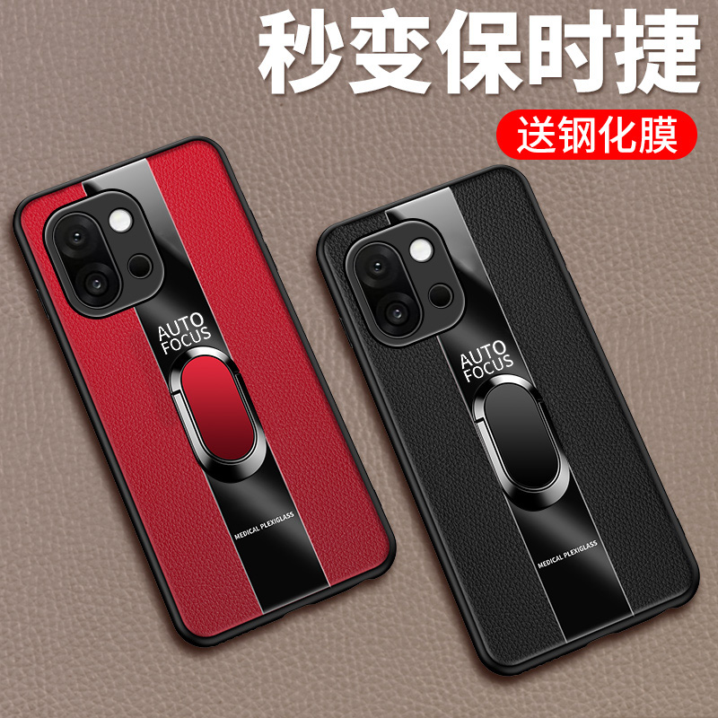 适用oppoK12s手机壳oppo保护硅胶套K12s镜头全包PLD110防摔5g皮革软壳0pp0男女新款磁吸指环个性创意外壳网红