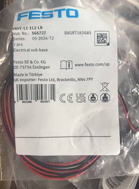 费斯托 FESTO 电气连接板 VAVE-L1-1L2-LR  566727
