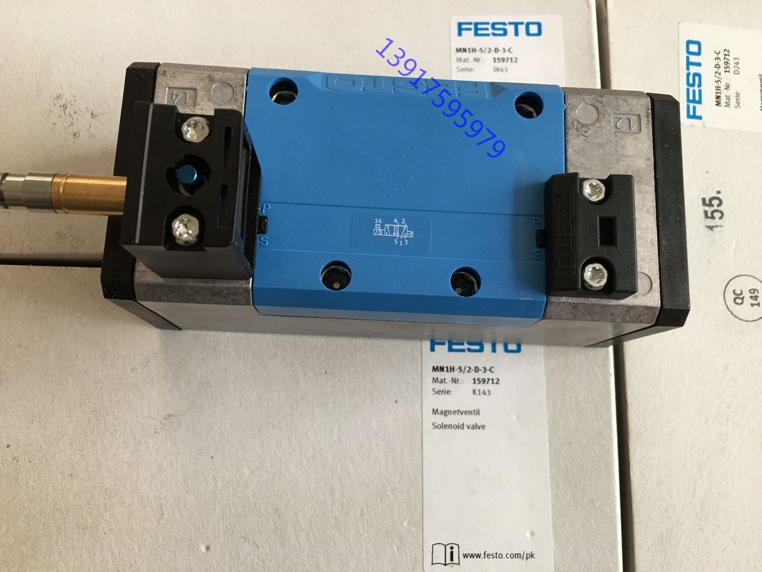 费斯托 festo 电磁阀 151032 mfh-5/2-d-3-s-c 现货