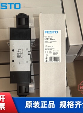 费斯托FESTO 电磁阀  VUVS-LT25-B52-D-G14-F8-1B2  8035192 现货