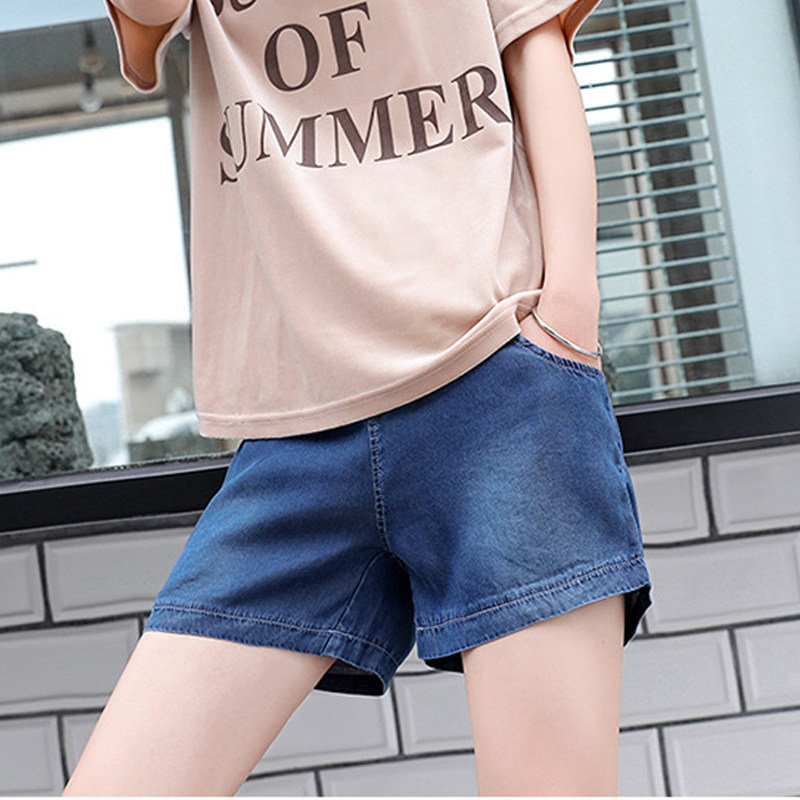 2020夏季新品宽松显示孕妇短款休闲时尚小热裤外穿托腹打底五分裤