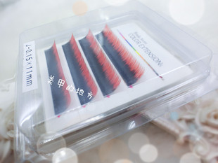 【现货】日本 Foula Store 睫毛 渐变睫毛 浅棕红渐变