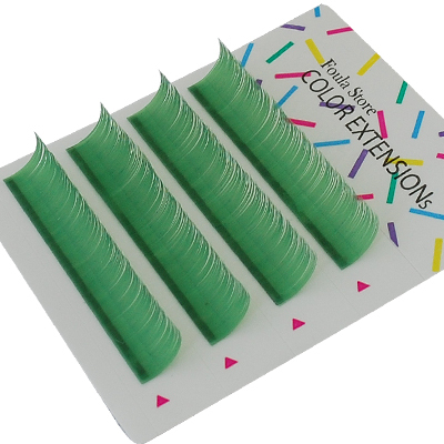【现货】日本 foula store 睫毛 彩色睫毛 绿色