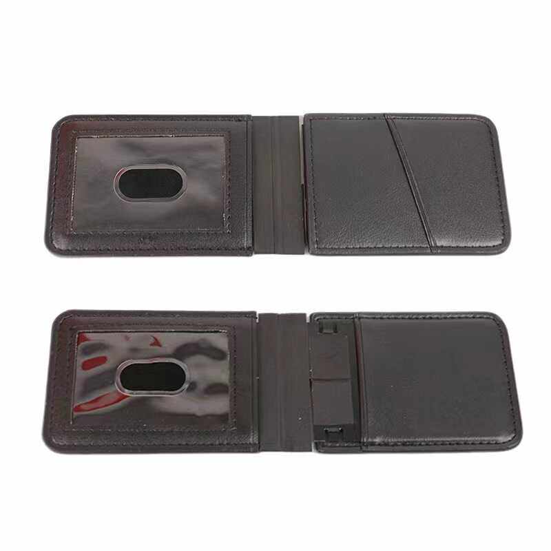 跨境轻弹钱包Flick Wallet 弹指瞬变物品 街头互动 近景魔术道具