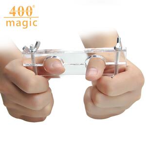 手指逃脱术 拇指锁 手指锁 舞台魔术道具 互动魔术玩具 magic