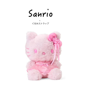 日本hellokitty正版 樱花精灵凯蒂猫哈喽kt猫公仔玩偶娃娃毛绒玩具