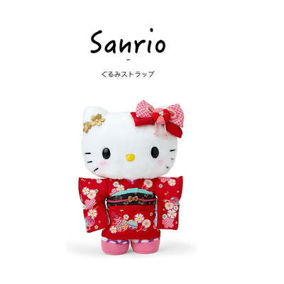 hellokitty日本正版凯蒂猫公仔