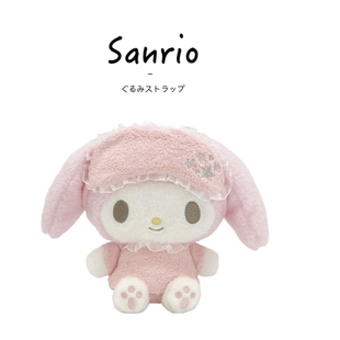 日本sanrio三丽鸥周边melody正版睡衣美乐蒂公仔玩偶娃娃毛绒玩具