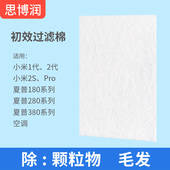 进口滤材1片 布鲁雅尔净化器滤网静电棉 适用于夏普 飞利浦