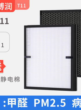 思博润新风空气净化器T11滤网 H13级HEPA滤纸 1公斤活性炭