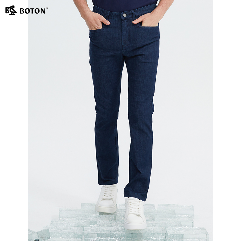波顿男装牛仔裤长洗水春夏