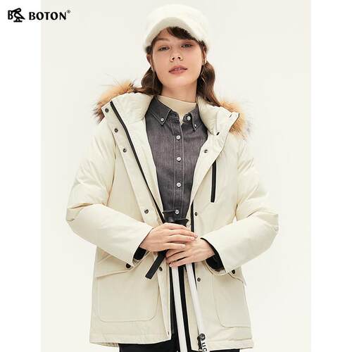 波顿男女情侣款羽绒服