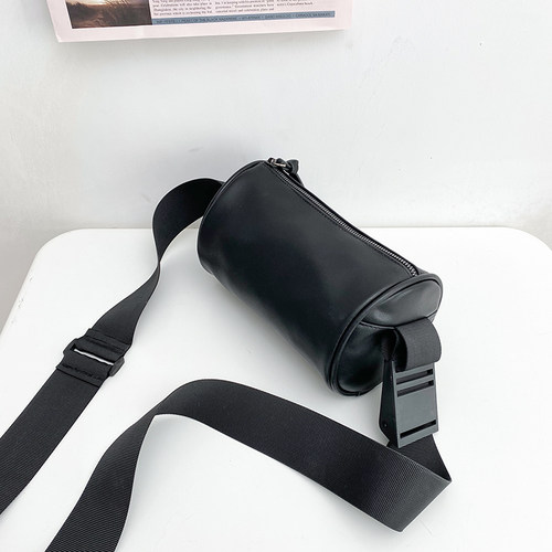 小众ins超火包新款女嘻哈圆筒包